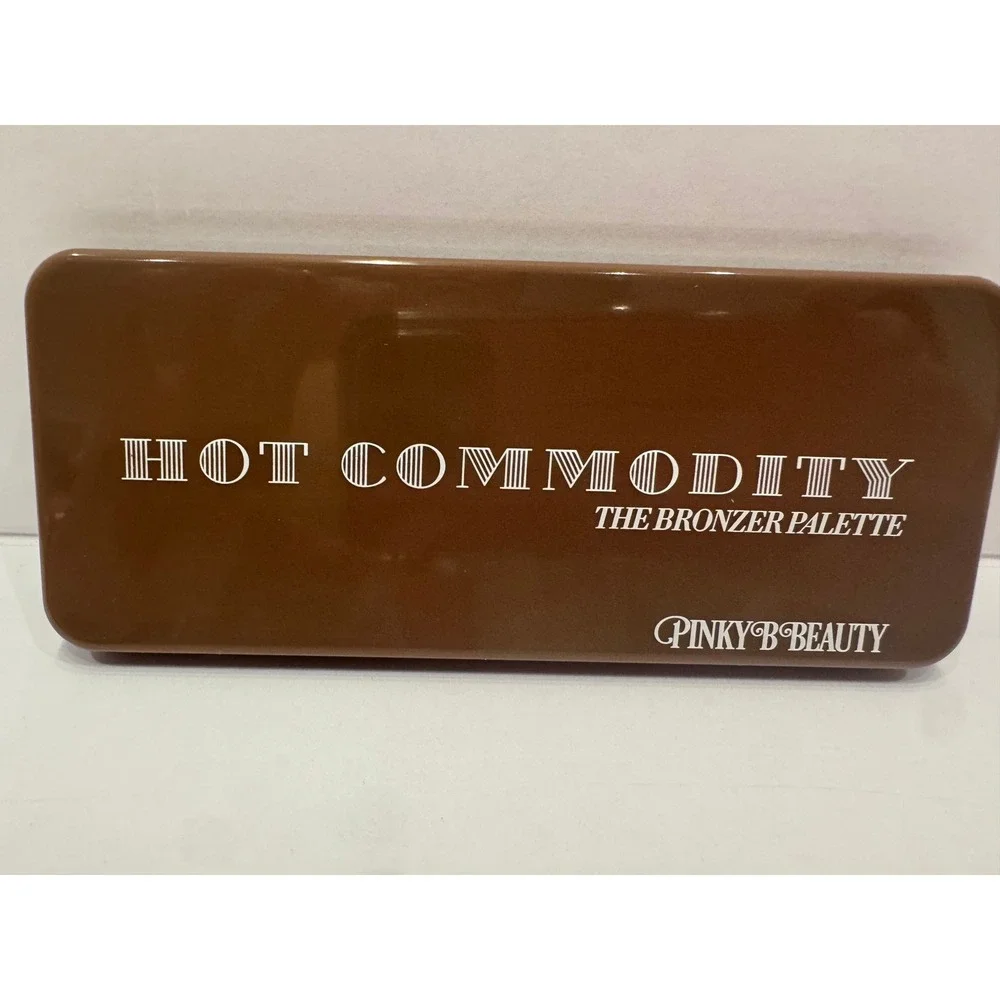 Pinky B Beauty Hot Commodity Bronzer Palette Womens OS Brown‎ 4 Shade Glow Kit